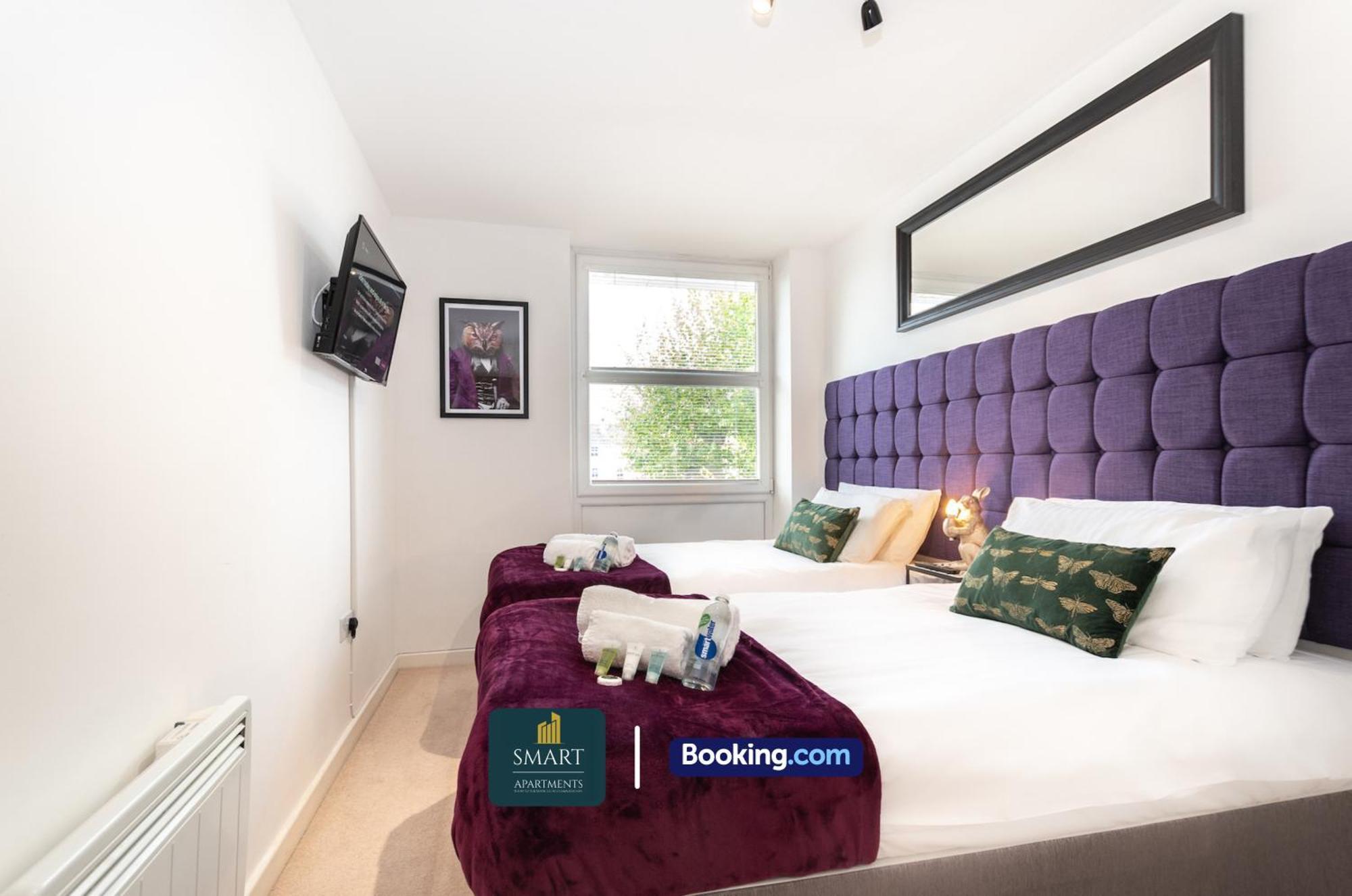 Spacious City Center Apartment By Smart Apartments Short Lets & Serviced Accommodation Apartment Southampton With Free Wifi Екстериор снимка