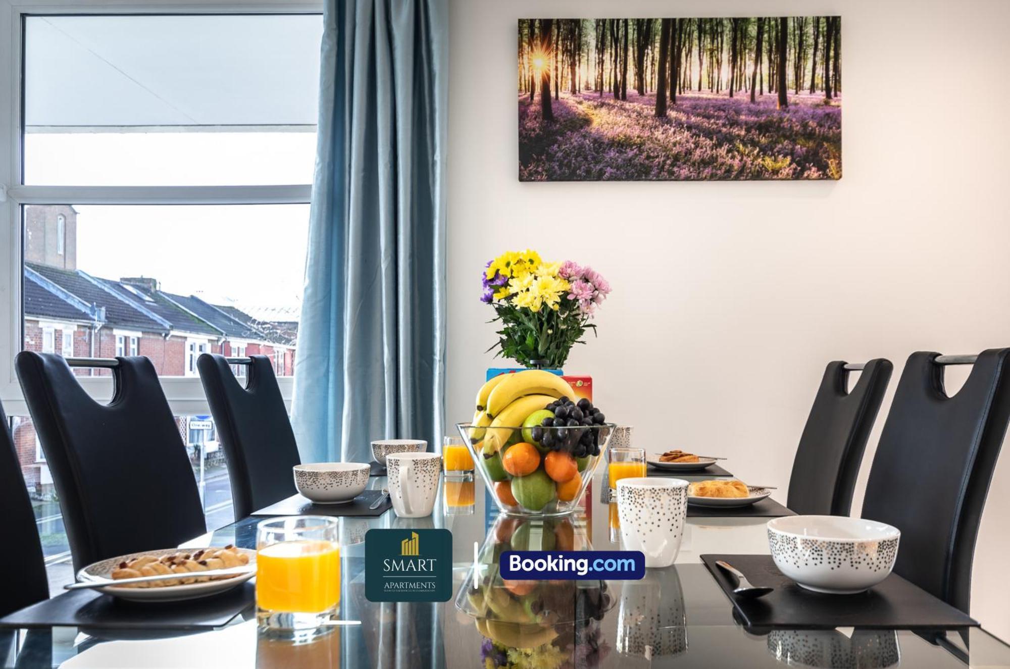 Spacious City Center Apartment By Smart Apartments Short Lets & Serviced Accommodation Apartment Southampton With Free Wifi Екстериор снимка