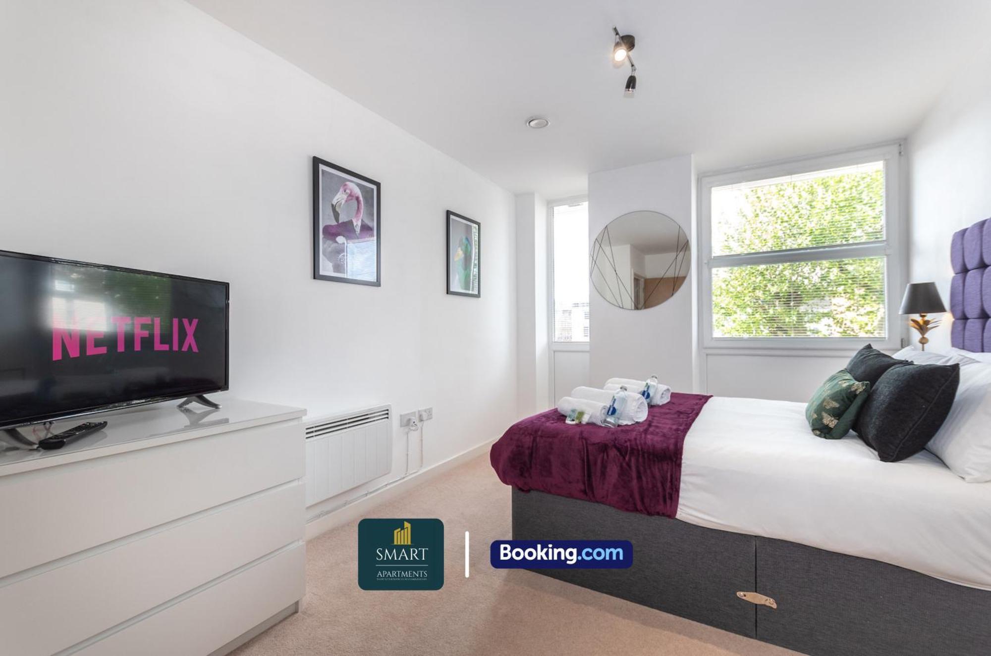 Spacious City Center Apartment By Smart Apartments Short Lets & Serviced Accommodation Apartment Southampton With Free Wifi Екстериор снимка